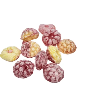 Naschig Himbeer- Vanille Bonbons 400g